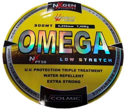 Colmic Omega Monofilament 600 M Goud 0.250 mm
