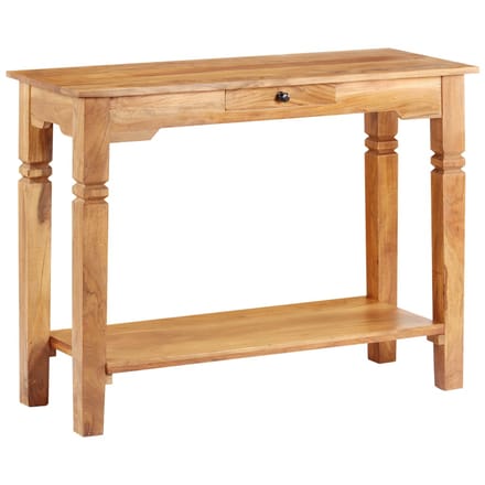 vidaXL - Wandtafel - 100x40x76 - cm - massief - acaciahout