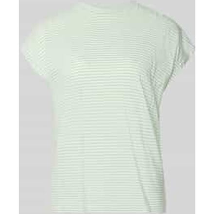 Loose fit t-shirt van puur katoen model 'STRIPE'