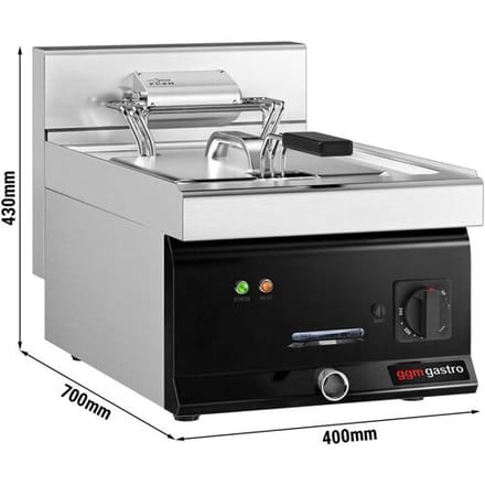 GGM Gastro Elektro Fritteuse - 10 Liter - 9 kW