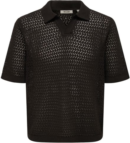 ONLY&SONS - ONSNYLE 5 SS SPLIT POLO KNIT CS - Heren - Gebreide truien