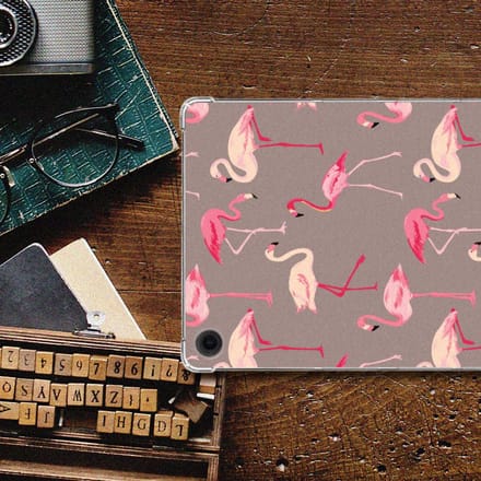 Samsung Galaxy Tab A9 Plus Back Case Flamingo
