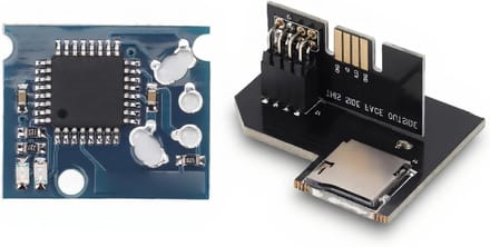 Adapter voor SD Card Reader en Micro Storage Card, Geschikt voor SD2SP2 PRO en Swiss Boot Disc (PAL EU Versie)