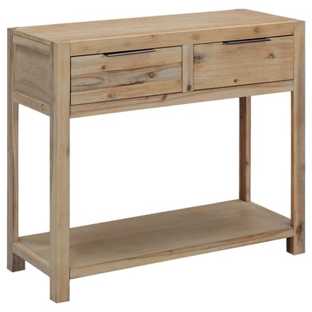 vidaXL - Wandtafel - 82x33x73 - cm - massief - acaciahout
