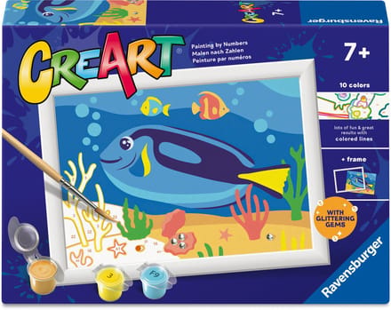 Ravensburger – CreArt: Dorie Fish – Schilderen op Nummer