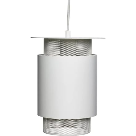 Hubsch Hanglamp wit metaal mesh