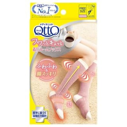 Dr.Scholl Japan - Medi Qtto Fluffy & Tight Compression Socks 1 pair