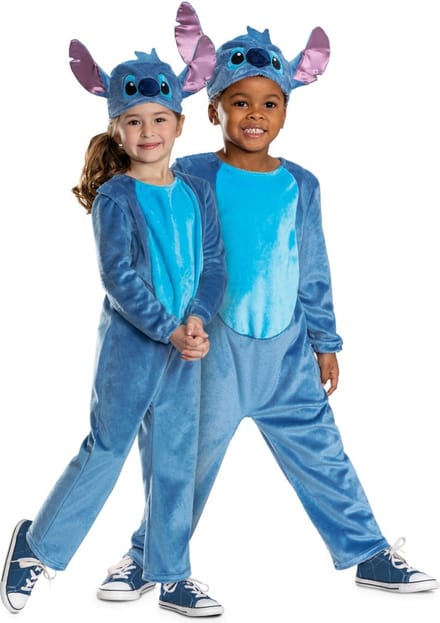 DISNEY - LILO & STITCH, Kostuum Stitch Peuter Deluxe, Maat S (2T jaar)