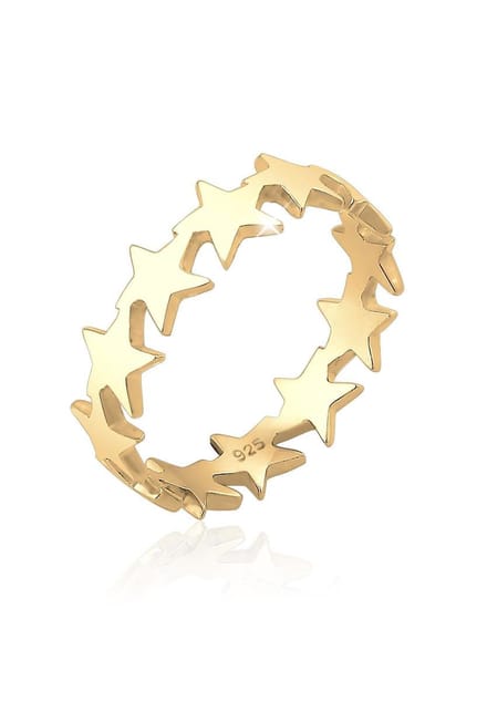 Elli - Ring - Dames Sterren Optics Speels in 925 Sterling Zilver - Dames