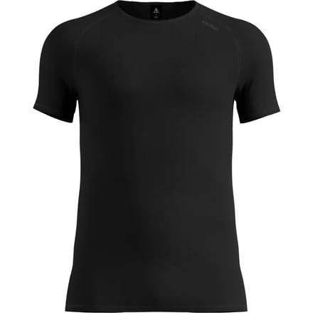 Odlo Active Light base layer shirt met ronde hals en korte mouwen - Mannen - Zwart - S