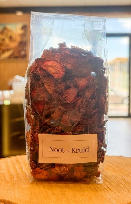 150m gram Gedroogde aardbeienschijfjes