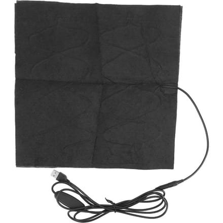 Verwarmingskussen 30x30cm Instelbare Temperatuur Snel Verwarmend Opvouwbaar USB DC 5V voor Thuis Kantoor black