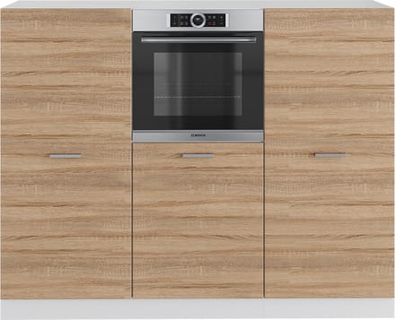Vicco R-Line Keukenblok – 180 cm zonder werkblad Sonoma/Wit