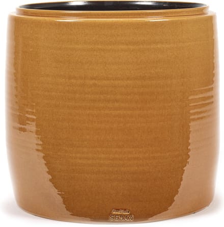 Serax - Glazed shades - Bloempot L - Bruin/Honing - 38 Ø