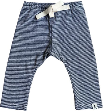 BAKIMO Gestreepte Legging Zwart 50/56