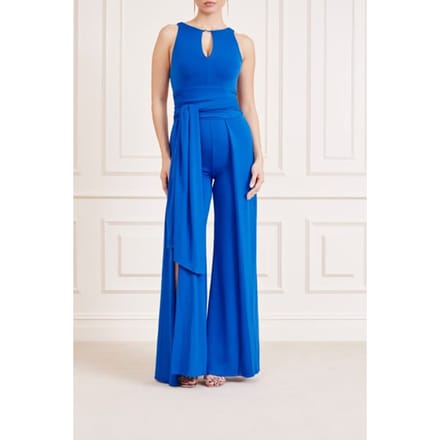 GUESS Marciano By Kiki Jumpsuit Solid Bright Zaffre Größe: 46 | Jumpsuits Outlet | Damen | Blau