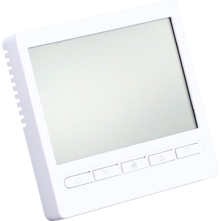 Digitale Thermostaat PC ABS Behuizing Knopbediening NTC Sensor LCD Display Hotelthermostaat voor Airconditioner white