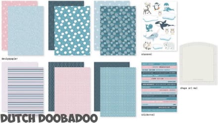 Dutch Doobadoo - 472.100.007 Crafty Kit Frosty Winter