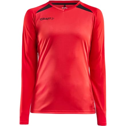 Craft Pro Control Impact LS Tee W 1908232 - Bright Red/Black - XXL