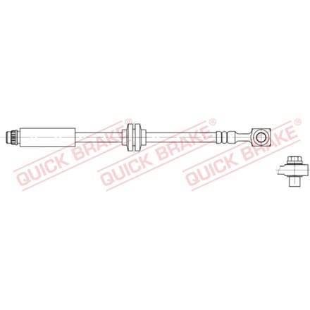Remleiding QUICK BRAKE 50.201X