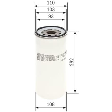 Brandstoffilter BOSCH F 026 402 141