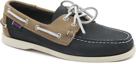 Sebago Bootschoenen Docksides Portland Navy Beige - Maat 41 - Heren - Instappers