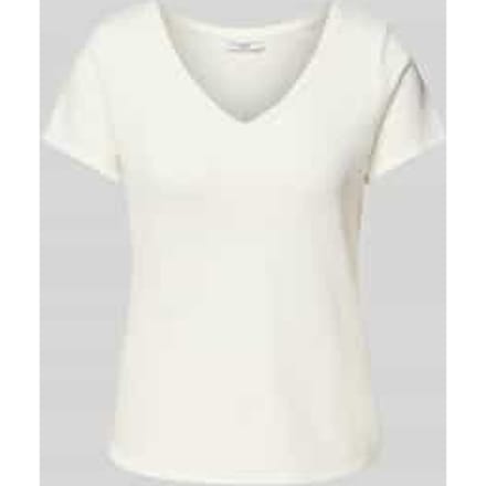 Regular fit T-shirt van puur katoen