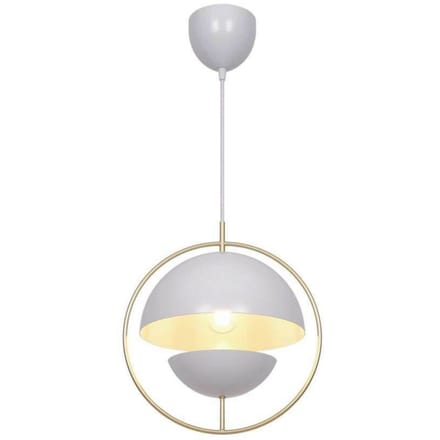 Nordlux Hanglamp Tavia, wit, Ø 33 cm, metaal