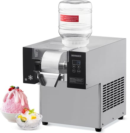 Commerciële Snowflake Ice Maker van - Vermogen van 176,4 Pond/24 Uur Voor Ultieme Koeling