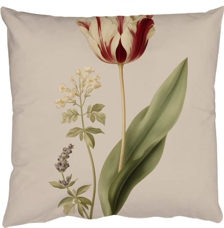 Sierkussens - Kussentjes Woonkamer - 50x50 cm - Tulp - Minimalistisch - Beige