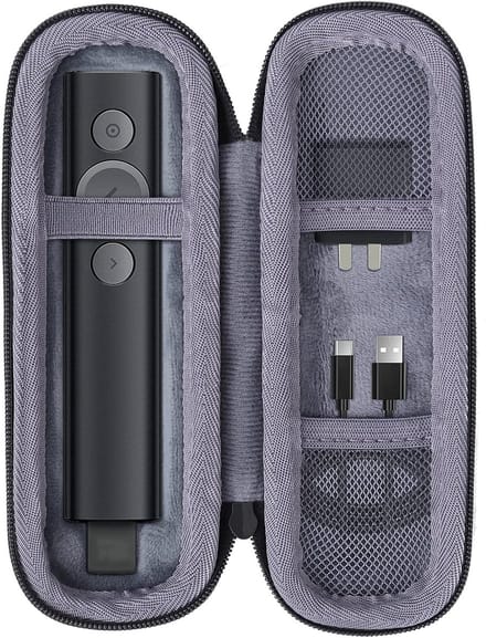 Duurzame Hard Case Bescherming voor Logitech Spotlight Presentatie Afstandsbediening met Extra Ruimte en Schokbestendigheid