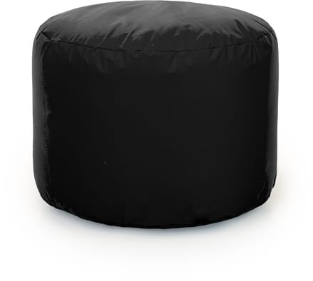 POEF ROND 60 ZWART NYLON