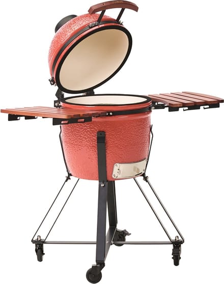 KAMADO - Houtskoolgrill - Rood - Keramiek