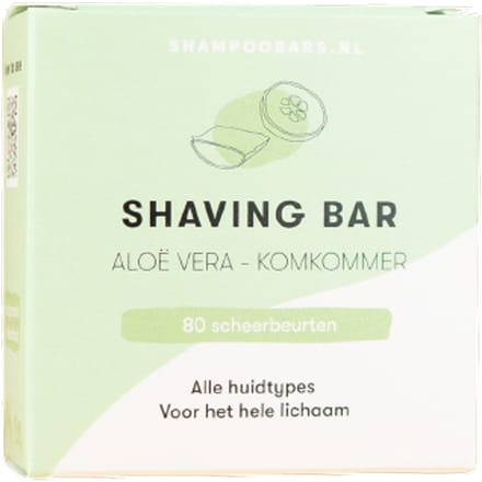 SOLYD Shaving Bar Aloe Vera & Komkommer 60gr