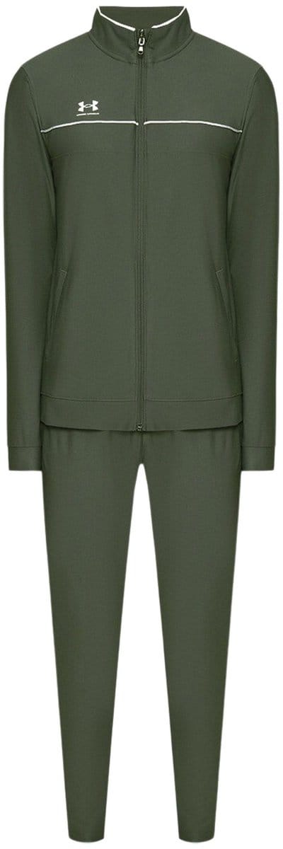 Under Armour UA M Challenger Tracksuit-GRN Heren Trainingspak - Marine OD Groen - Wit