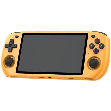 PowKiddy RGB10 max3 Handheld Game Console 5,0-inch IPS HD-scherm Ondersteuning TV-aansluiting Meerdere 256G geel