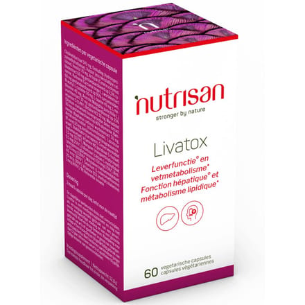 Nutrisan Livatox 60 Vegetarische Capsules