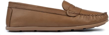 Omnio jessa loafers dames bruin leer