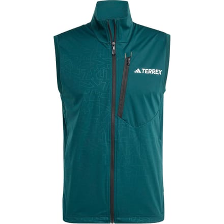 adidas Terrex XPR Softshell Hardloopvesten Heren-groen