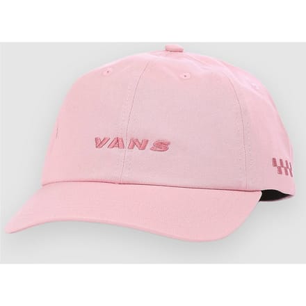 Vans Check Side Curved Bill Jockey Cap roze