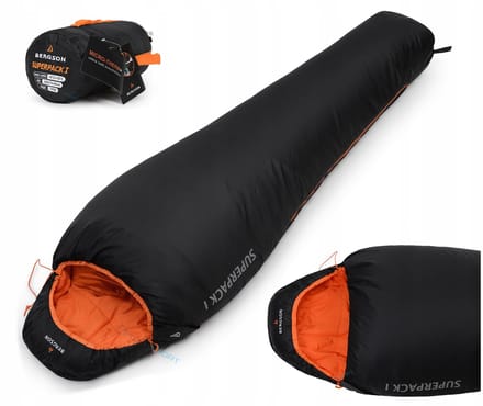 Bergson Superpack I Slaapzak: Ultralicht & Compact (700g)