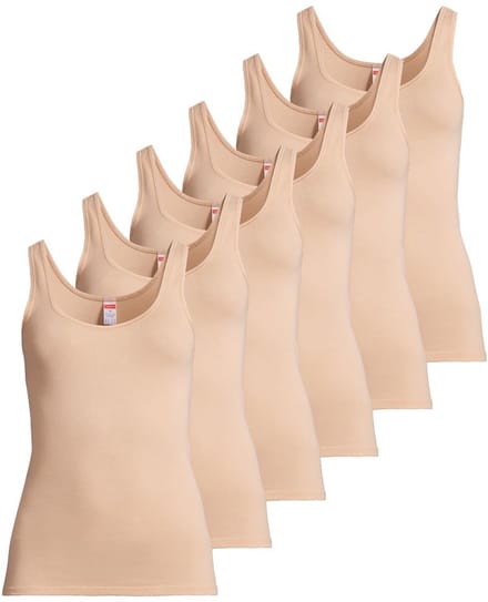 Conta Dames onderhemd 6 pack Feinripp