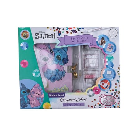 CRYSTAL ART DAGBOEK DISNEY STITCH