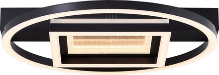 Brilliant Queens - Plafondlamp - LED 30W - 3000K - Zwart
