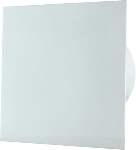 Wandventilator met Wisselfront en Naloop Timer - Ø 100 mm of Ø 125 mm