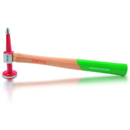Carrosseriehamer TOPTUL konvex Durchmesser: 40mm, Lengte: 325mm