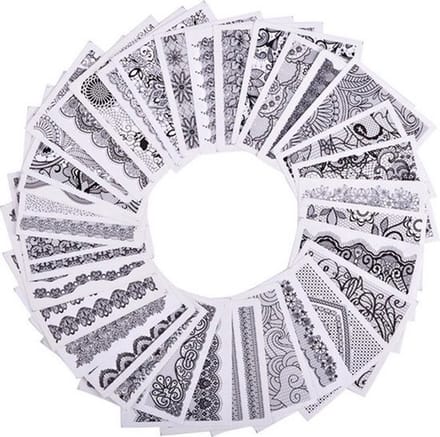 Knaak Nail Art Stickers - Water Transfer - 40 Stuks - Manicure - Nagels