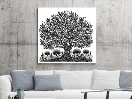 Kunstprint | Wanddecoratie | Dibond | 30 × 30 cm