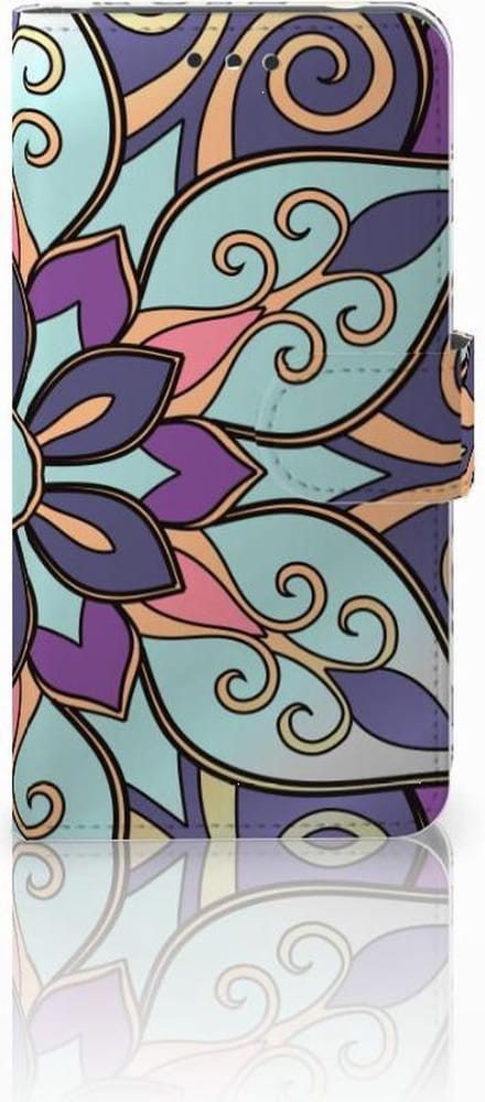 Nokia 2 Hoesje Purple Flower