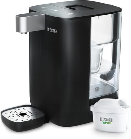 Heetwaterdispenser - Direct warm water - Dranken bereiden - Instelbare temperatuur - 4 Liter tank - Zwart